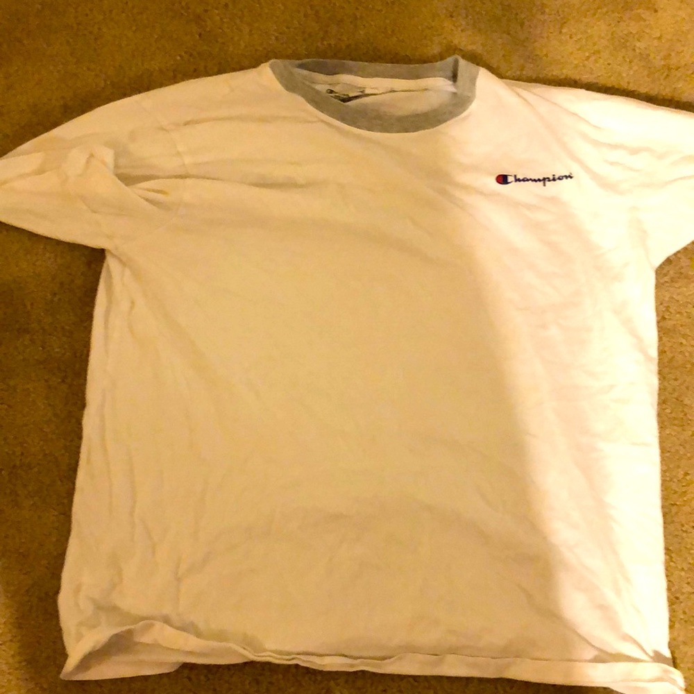 White champion shirt